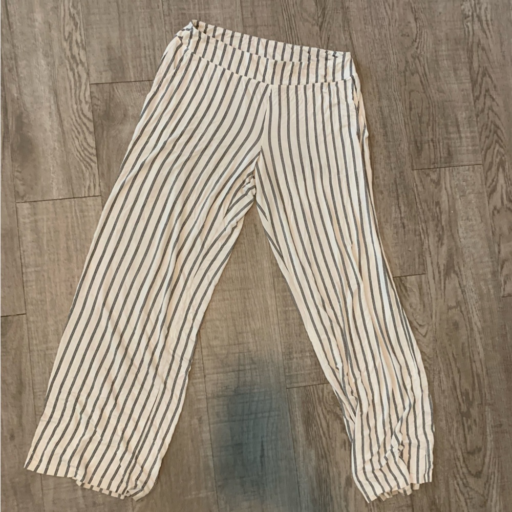 Soma Striped Bottoms size S fits M/L soft cotton pajamas
